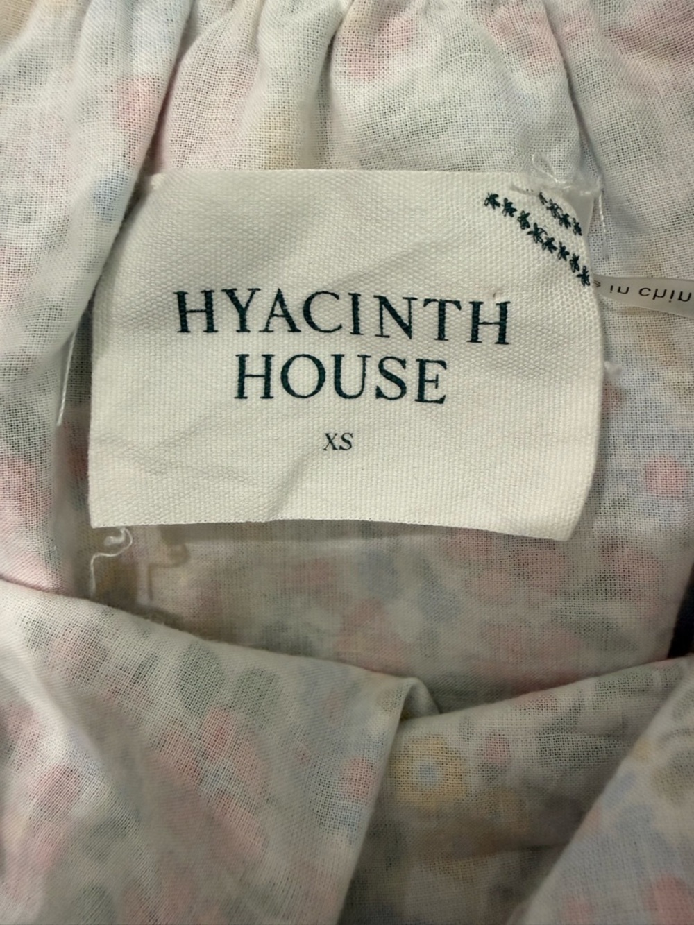 Hyacinth House Maria 100% Cotton Floral Multi Ruffle Mini Dress Size Xs - Picture 7 of 11